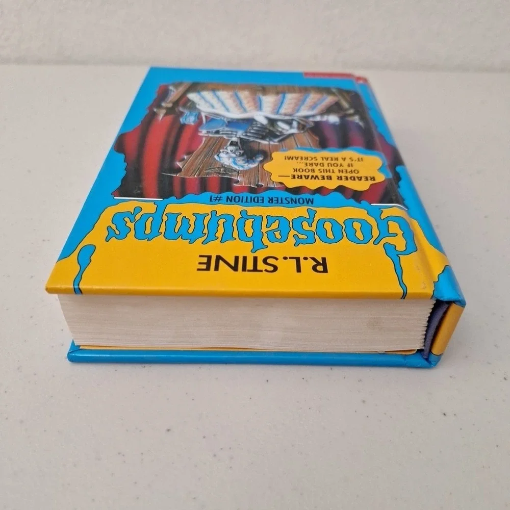 Goosebumps Monster Edition #1 R.L. Stine HC 3 Book Collected Edition 1st Print